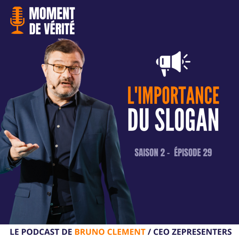 Discussion sur l'importance et l'impact d'un bon slogan, par Zepresenters