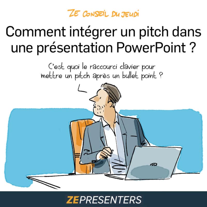 Image pour illustrer l'article "Comment intégrer un pitch dans une présentation Powerpoint ?"